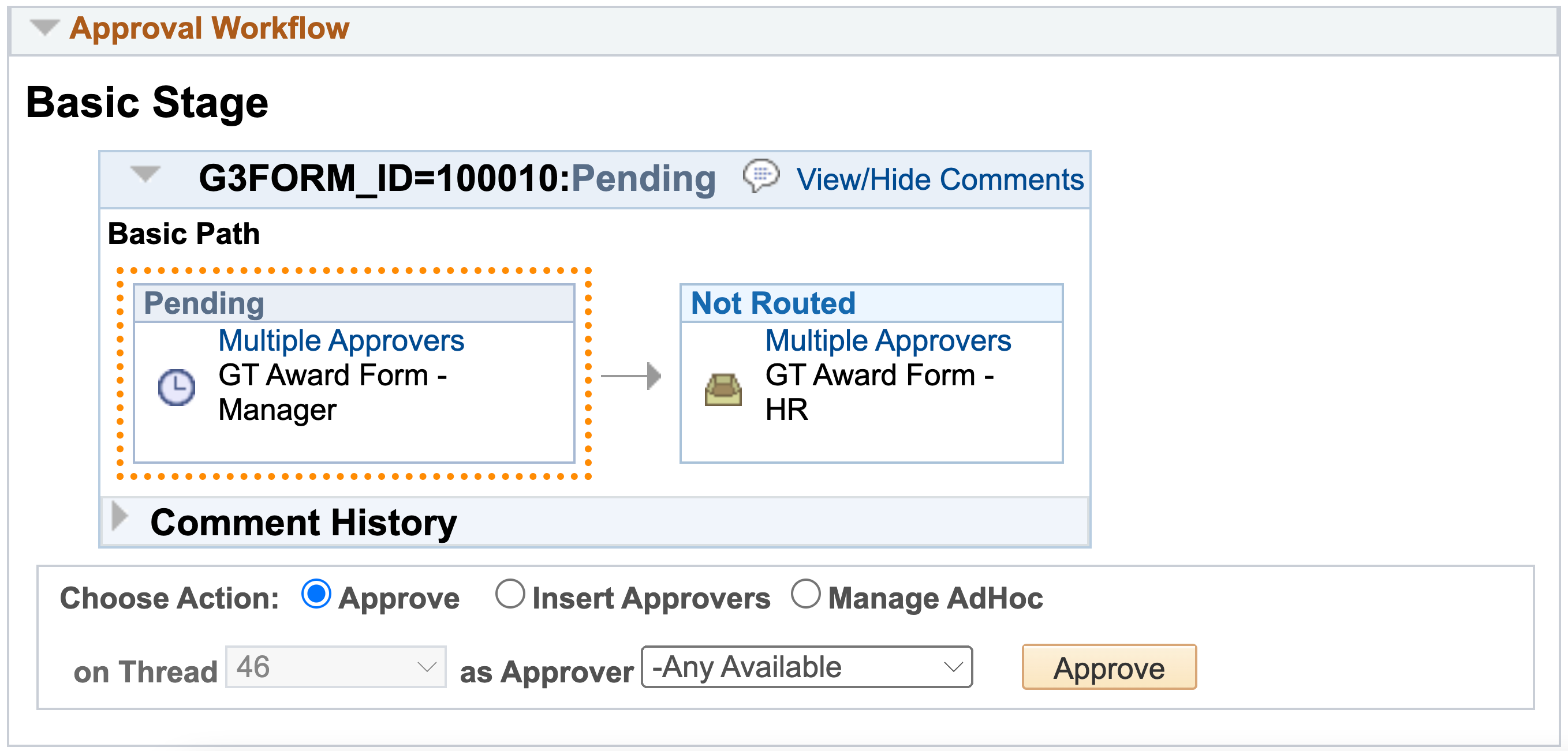 Screenshot Approval Workflow