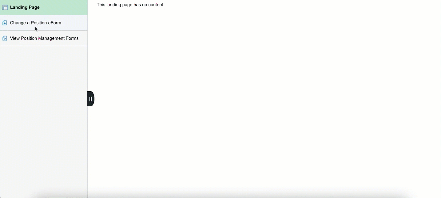 An animated GIF demonstrating the process of initializing a grid field in a form with data from the Data Pool