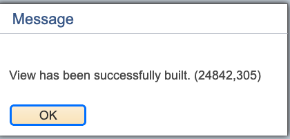success confirmation