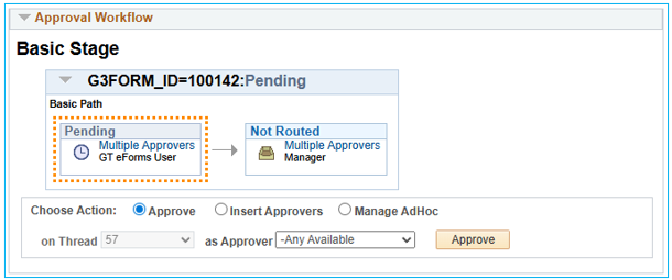 Admin Tool Approve Action