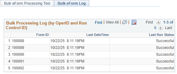 A Screenshot of the custom app class configured .