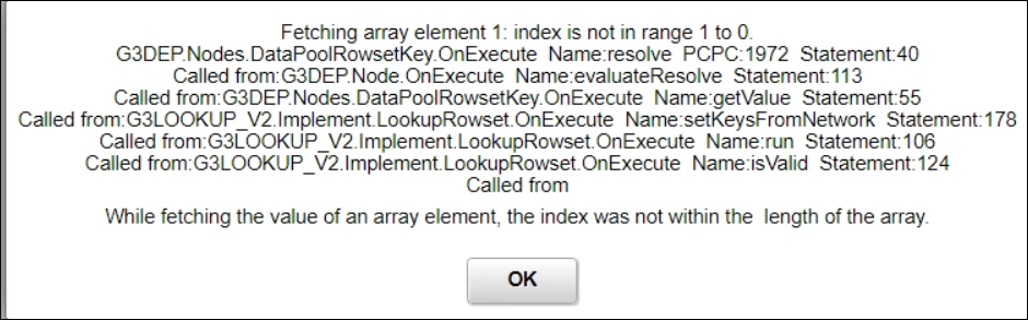 An screenshot of the error that appears when a Helium Form Type has the above configuration