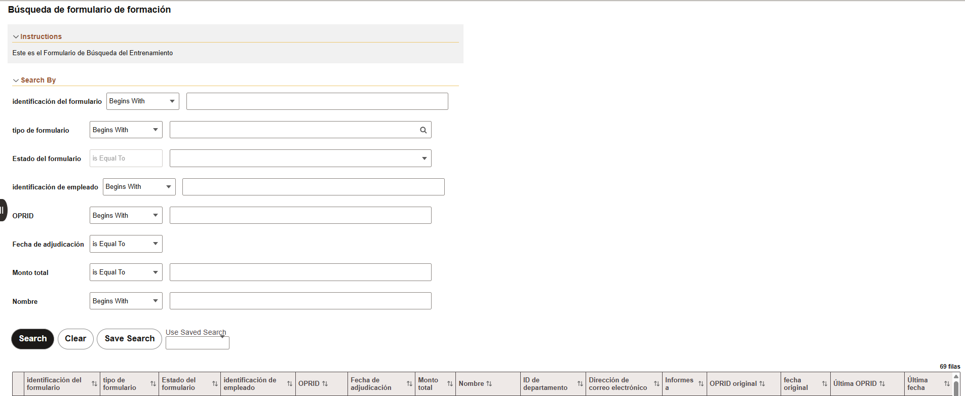 a screenshot show a rendered search with language overrides displaying